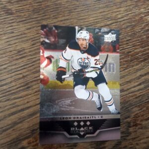 2021-22 UD extended  black diamond Leon Draisaitl