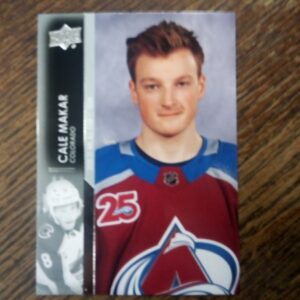2021-22 UD extended series Cale Makar