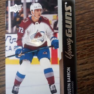 2021-22 UD extended series young guns Justin Baron