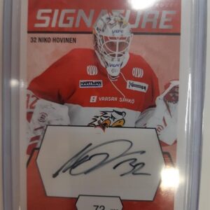 2021-22 Cardset Signature /125 Niko Hovinen