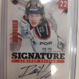 2020-21 Cardset Signature Limited Edition Roni Hirvonen /25