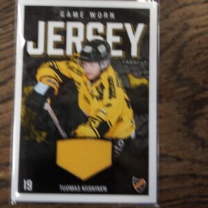 2021-22 game worn jersey Tuomas Kiiski