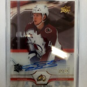 2020-2021 Upper Deck Clear Cut Bowen Byram /35
