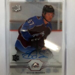 2020-2021 Upper Deck Clear Cut Shane Bowers