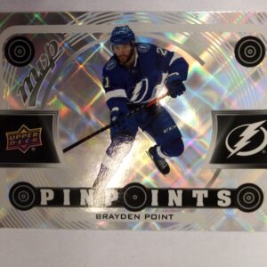 2022-2023 Upper Deck MVP Pinpoints Brayden Point