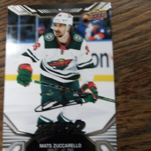 2022-23 UD mvp Mats Zuccarello sign