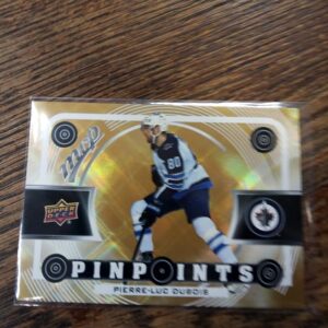 2022-23 UD mvp pinpoint Pierre-Luc Dubois