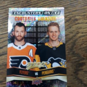 2022-23 UD MVP encounters on ice Couturier- Guentzel