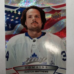 2022-2023 Upper Deck MVP Domains Auston Matthews