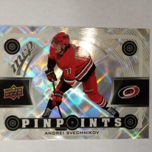 2022-2023 Upper Deck MVP Pinpoints Andrei Svechnikov