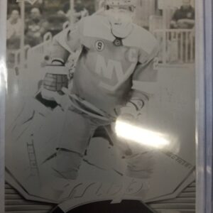 2022-2023 Upper Deck MVP Black Printing Plate Anders Lee (One of One)
