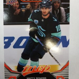 2022-2023 Upper Deck MVP Ice Battles Matty Beniers