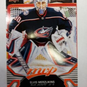 2022-2023 Upper Deck MVP Ice Battles Elvis Merzlikins