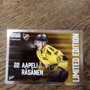 2021-22 sm-liiga platinum edition Aapeli Räsänen