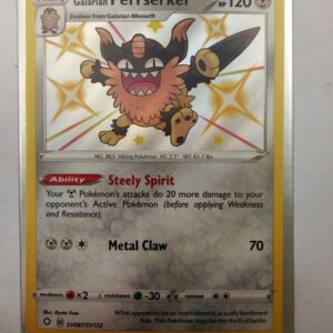 Galarian Perrserker (SHF SV87) Shining Fates