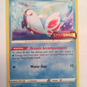 Finneon (SWSH 240) Lost Origin Prelease Promo