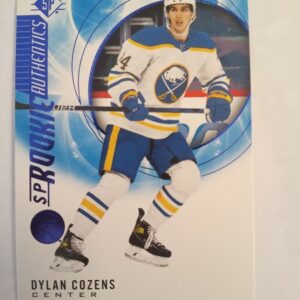 2020-2021 Upper Deck SP Rookie Authentics Dylan Cozens