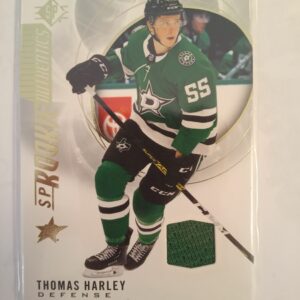 2020-2021 Upper Deck SP Rookie Authentics Jersey Thomas Harley