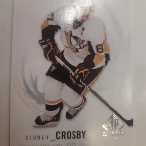 2009-10 SP Authentic Sidney Cosby