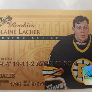 1995-96 Leaf Studio Rookies Blaine Lacher