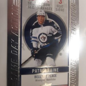 2018-19 Tim Horton's Collector's Series Patrik Laine Game Day Action