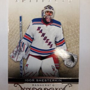 2021-2022 Upper Deck Artifacts Igor Shesterkin