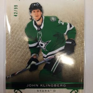 2021-2022 Upper Deck Artifacts John Klingberg /99