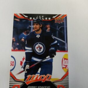 2022-2023 Upper Deck MVP Ice Battles Johnny Kovacevic
