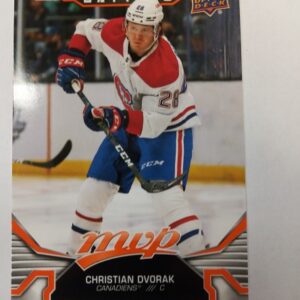 2022-2023 Upper Deck MVP Ice Battles Christian Dvorak