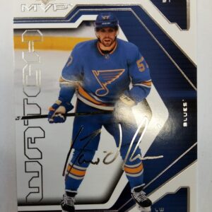 2021-2022 Upper Deck MVP Watch Silver David Perron