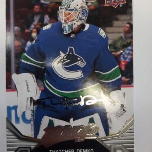 2021-2022 Upper Deck MVP Watch Silver Thatcher Demko