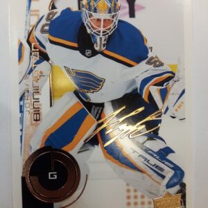 2022-2023 Upper Deck MVP NHL Bronze Jordan Binnington