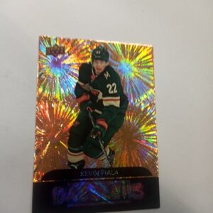 2020-21 UD series 1 dazzlers yellow Kevin Fiala