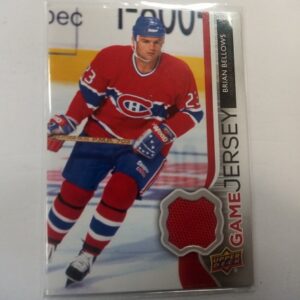 2014-15 UD series 1 Brian Bellows game jersey