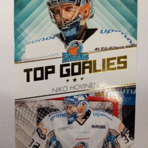 2010-2011 Cardset SM-Liiga Top Goalies Niko Hovinen