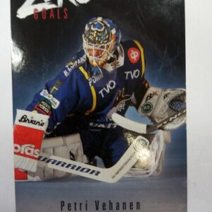 2009-2010 Cardset SM-Liiga Zero Goals Petri Vehanen