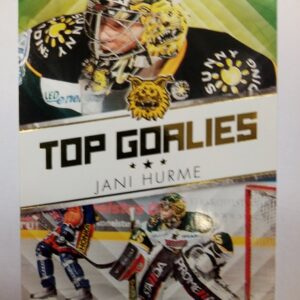 2010-2011 Cardset SM-Liiga Top Goalies Jani Hurme