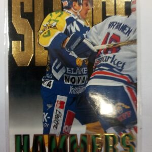 1996-1997 Leaf Sisu Sledgehammers Joni Lehto