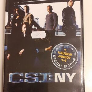 DVD CSI: NY Kausi 1, jaksot 1-4 (K)