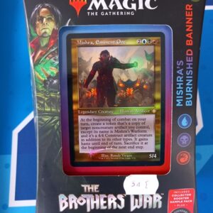 MTG The Brothers War Commander Deck: Mishra’s Burnished Banner (Blue-Black-Red)