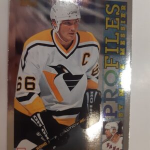 1996 Topps Mario Lemieux ProFiles by Mark Messier PF-15