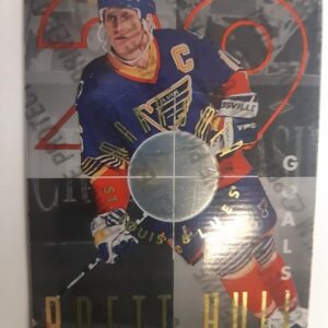 1995-96 Donruss Marksmen Brett Hull