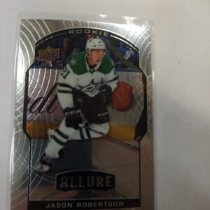 20-21 UD allure rookie Jason Robertson