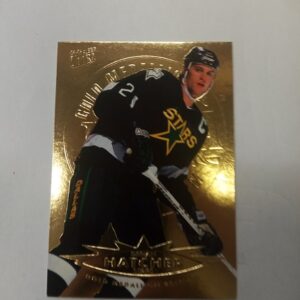 1995 fleer gold medallion edition Derian Hatcher
