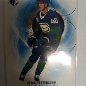 2020-2021 Upper Deck SP Blue Elias Pettersson