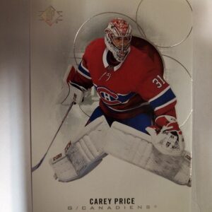 2020-2021 Upper Deck SP Carey Price