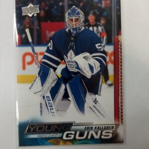 2022-23 UD series 1 young guns Erik Kallgren