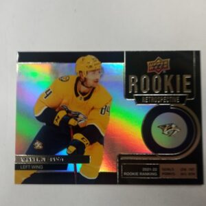 2022-23 UD series 1 rookie retrospective Tanner Jeannot