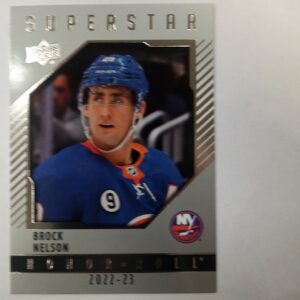 2022-23 UD series 1 UD superstar honnor roll Brock Nelson