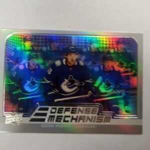 2022-23 UD series 1 UD defence mechanism Quinn Hughes